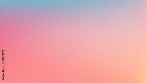 Abstract colorful gradient vector background with grain texture and soft blur. Vibrant modern design for digital branding, web banners, posters, presentations and creative projects.