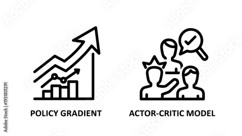 Artificial Intelligence Policy Gradient and Actor-Critic Model Machine Learning Concepts