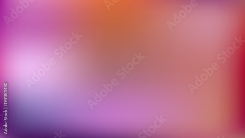 Abstract colorful gradient vector background with grain texture and soft blur. Vibrant modern design for digital branding, web banners, posters, presentations and creative projects.