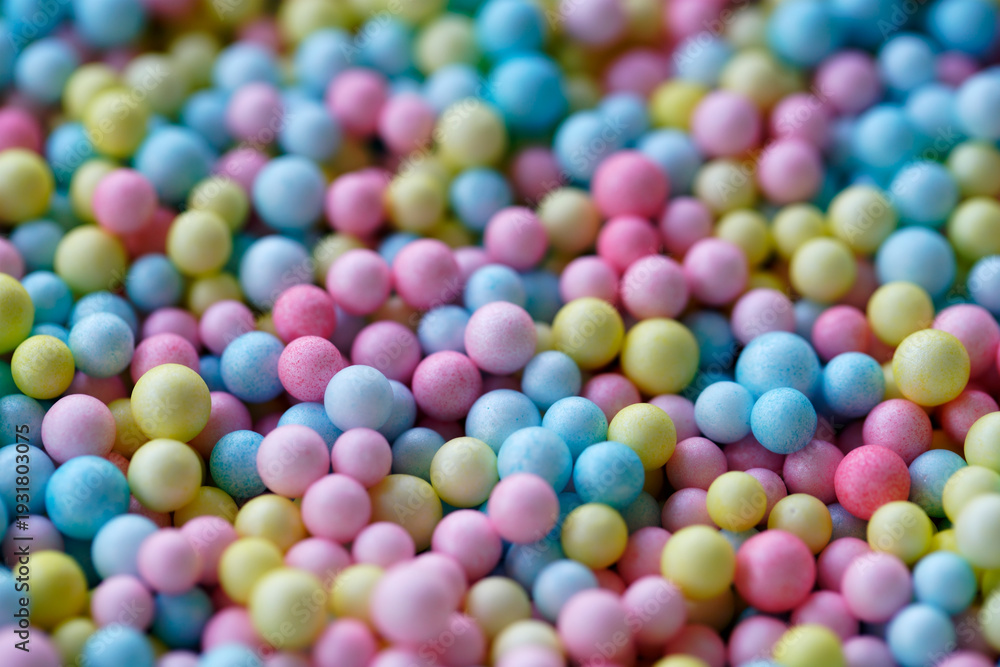 Fototapeta premium Colorful Candy Sprinkles for Cakes, Desserts and Sweet Treats