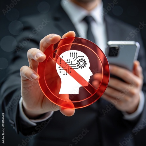 AI Prohibition Symbol