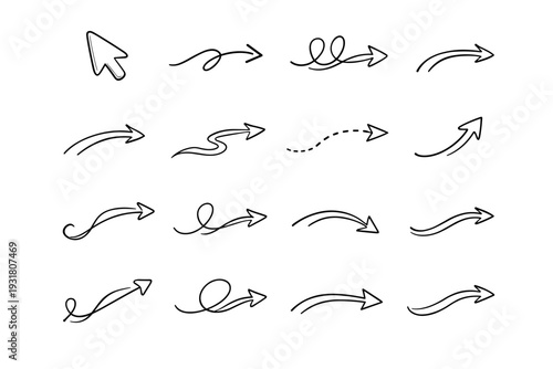 Generation icon routing mild casual image outline vector arrow smooth simple indicator