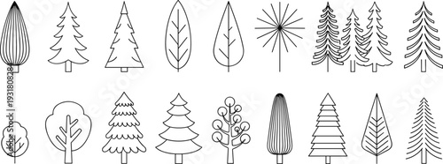 Title: Sustainable development line icon set featuring green energy, recycling, carbon footprint, net zero, ecology, and corporate environmental responsibility 