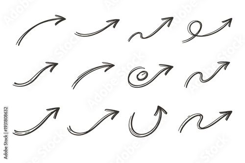 Artisan simple warm wayfinding icon direction vector guide generation directional stroke image