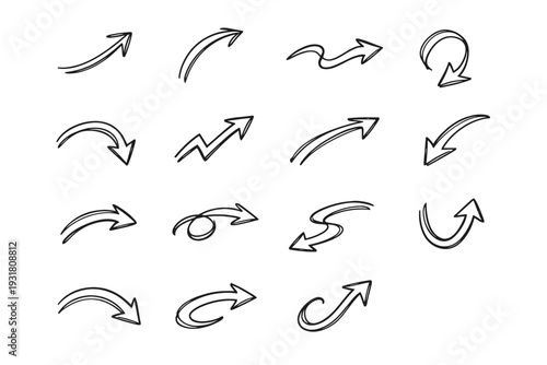 Icon curved wayfinding image casual simple generation vector cue everyday mark pointer