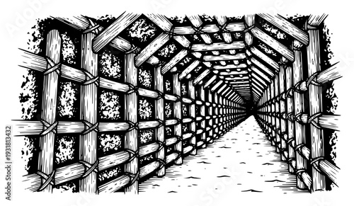 American football and championship trophy cups repeated border pattern for sports design