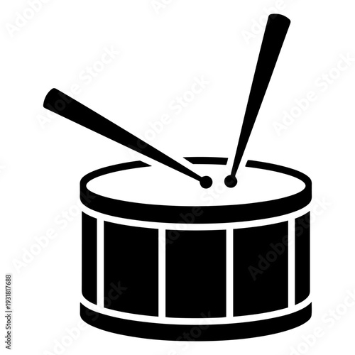 drum sticks percussion music icon