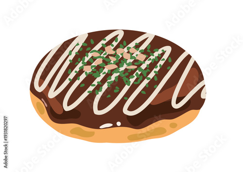 美味しそうなお好み焼き