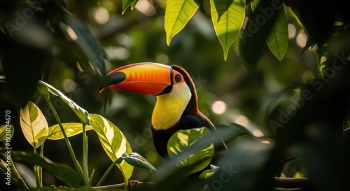 Toucan in Greenery