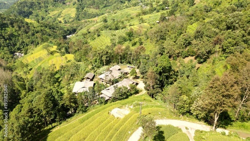Beautiful Suôi Thầu Plateau, Hà Giang Province, Vietnam.