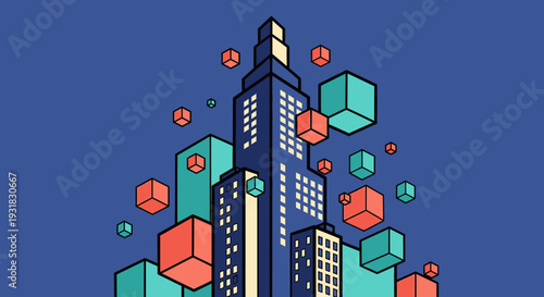 City Buildings Blocks.