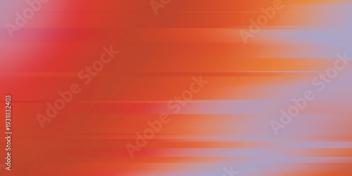 Tableau sur toile Fond abstrait dégradé horizontal aux tons orange cuivré, terre de sienne et bleu