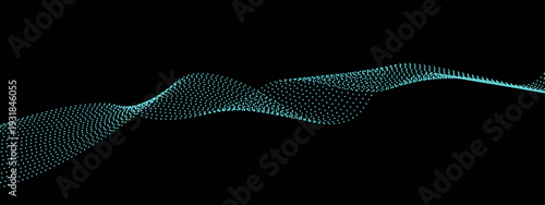 Wave with lines created using blend tool. Twisted stripe line backdrop Futuristic blend waves lines technology background. Flowing wave lines on a clean white backdrop wave design. Modern moving lines