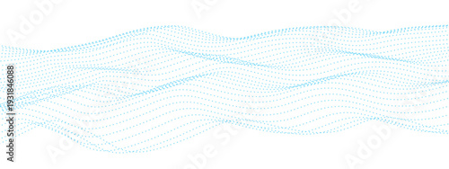 Wave with lines created using blend tool. Twisted stripe line backdrop Futuristic blend waves lines technology background. Flowing wave lines on a clean white backdrop wave design. Modern moving lines