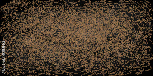 A macro closeup of a rough brown leather texture reveals a dark chocolate and coffee toned grunge pattern on a weathered material surface