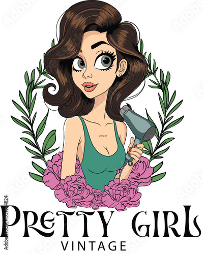 Pretty Girl vector