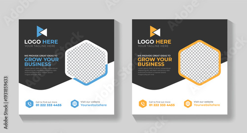 Business Idea Social Media Post Template, Instagram, LinkedIn, or Facebook	