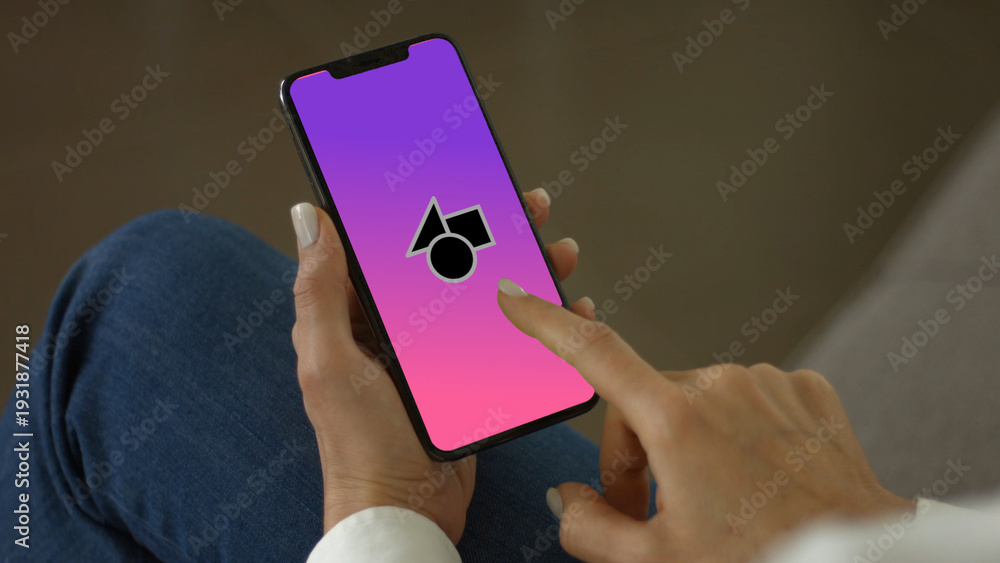 Scroll Tap Mobile 17 Scroll Single – High Detail Smartphone Screen Presentation ...