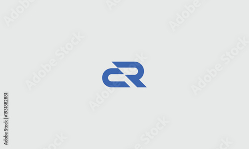 Abstract logo design featuring a stylized r and c combination