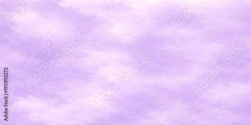 Beautiful pink and blue sky background featuring fluffy white clouds in a clear summer nature atmosphere