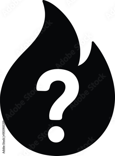 Urgent fire emergency help customer support icon