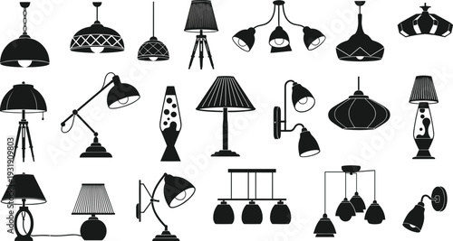 Playground silhouette with children playing, climbing, walking, talking, under trees and birds, outdoor community fun, childhood activity illustration