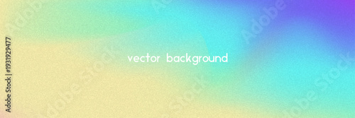 Noise Gradient Background. Abstract Grainy Bg In Pink, Purple And Blue Colors. Iridescent Hologram. Pearlescent Holographic Texture With Rainbow Foil. Subtle Ink Transition And Smooth Flare