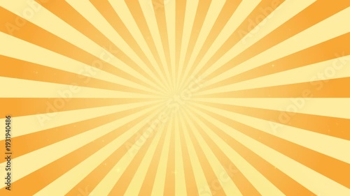 Yellow spiral motion background seamless loop animation