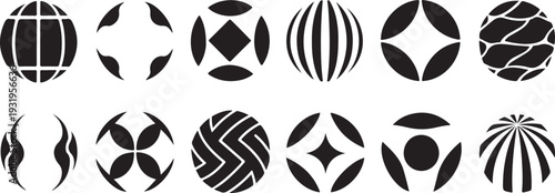 Football ball vector icon set. Soccer balls icons. soccer ball icons, football or soccer ball icon set in different styles, football simple black style, Vector illustration eps 10.