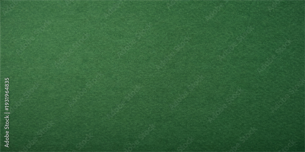 Fototapeta premium A textured green grass background pattern with a rough felt material surface and blank paper canvas design suitable for a casino table or wallpaper backdrop