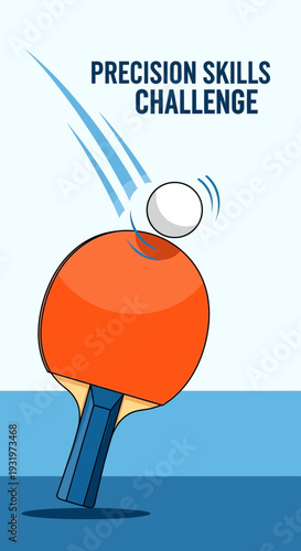 Depicting Ping Pong Excellence: A Visual Representation of Precision and Skill in the Game