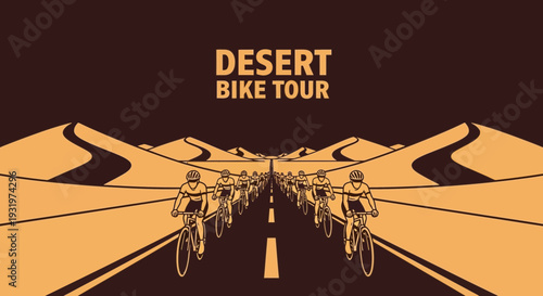 Desert Cycling Adventure: A Group Cycling Expedition Through The Arid Landscape