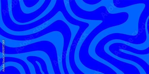 Trendy blue marble-inspired texture with layered wave forms.