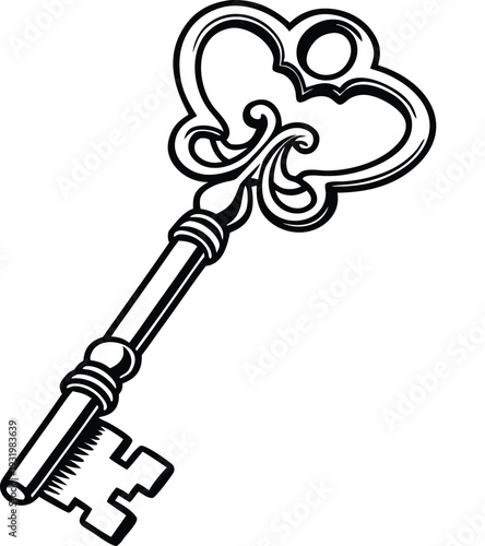 Lock icon collection. Locked and unlocked black line icon set