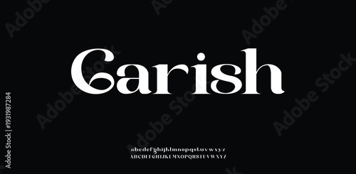 The word Garish in a bold white font on black