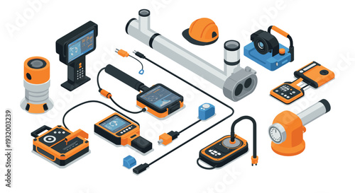 Advanced isometric tech devices for industrial and safety applications