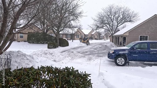 Snowy winter in New Jersey, USA. 2026.01-02