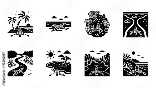 Kayak adventures in nature: exploring scenic waterways and coastal landscapes