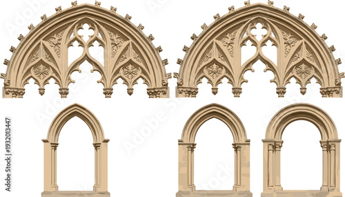 Black and white stylized silhouette illustration of French fries containers and individual fries arranged as a puzzle, perfect for food, logic, and design purposes