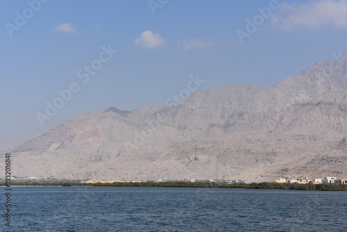 Wallpaper Mural Persian Gulf, Strait of Hormuz, which connects with the Arabian Sea and the Indian Ocean, Coast of the United Arab Emirates, Middle East. Torontodigital.ca