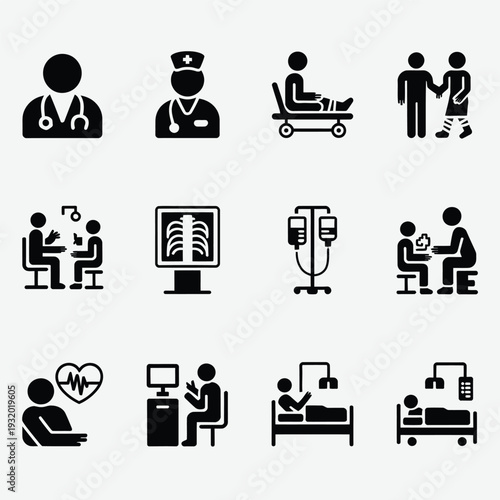 Love, heart & Care symbols