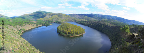 Wallpaper Mural Melero meander river landscape Torontodigital.ca