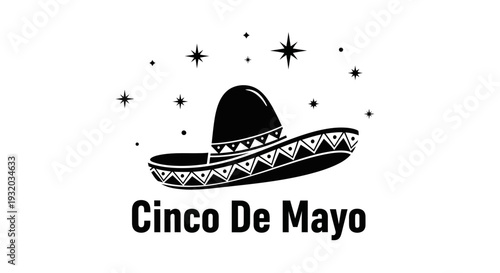 Cinco De Mayo Sombrero Hat with Stars
