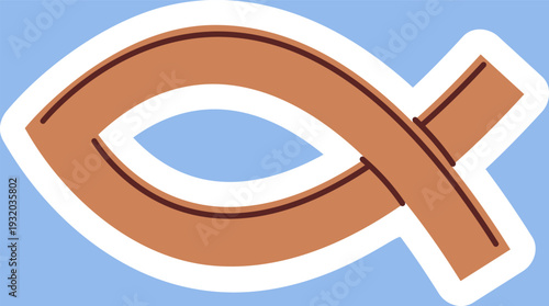 Ichthys fish ancient Christ sign