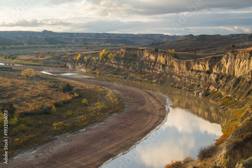 Valokuva Sunset on the Little Missouri River