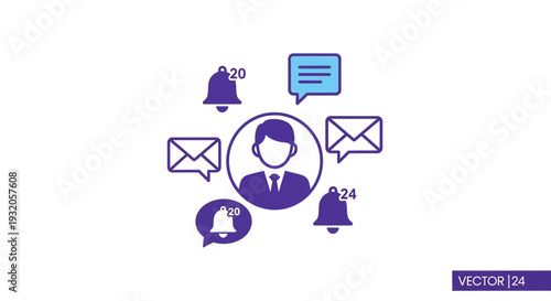 social media notifications, online communication