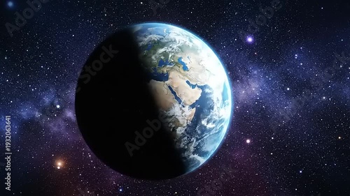 earth in space