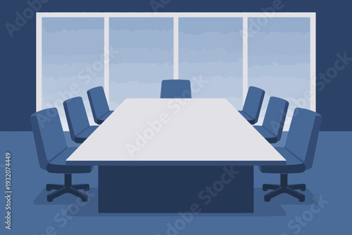 Sala de conferencias moderna y profesional