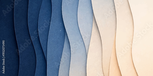 Elegant blue silk fabric background featuring smooth luxury waves and a soft shiny texture for fashion decoration