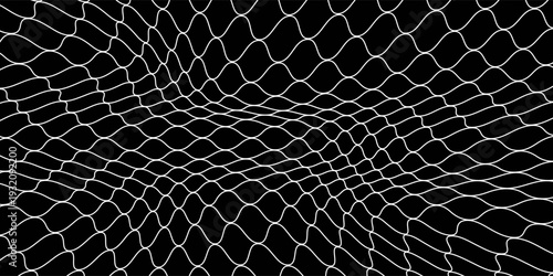 Mesh texture for fishing nets. Seamless pattern for sportswear or soccer goal, volleyball net, basketball hoop, hockey, athletics. Abstract net background for sports. vector illustration